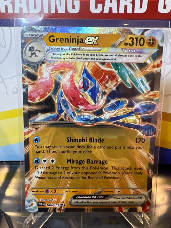 Greninja ex · 106 · Twilight Masquerade
