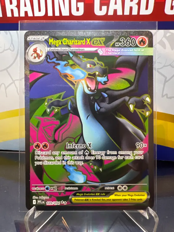 Mega Charizard X ex · 109 · Phantasmal Flames