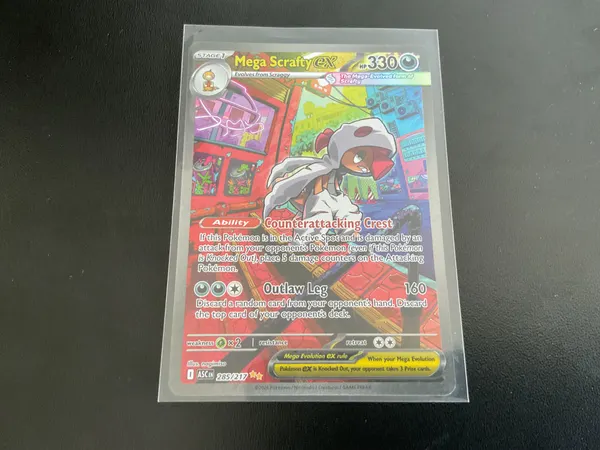 Mega Scrafty ex · 285/217 · ME: Ascended Heroes