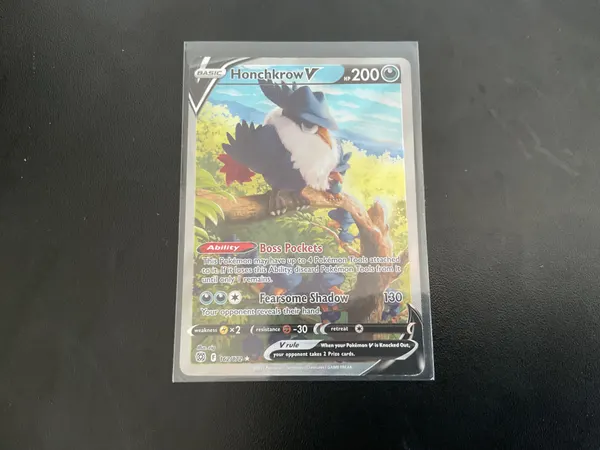 Honchkrow V (Alternate Full Art) · 162/172 · SWSH09: Brilliant Stars