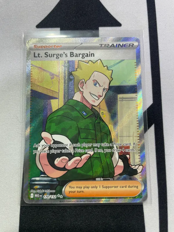 Lt. Surge's Bargain · 170/132 · ME01: Mega Evolution
