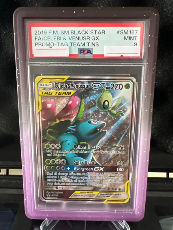 Celebi & Venusaur GX · SM167 · SM Promos