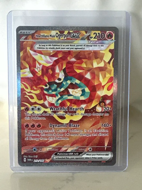 Hearthflame Mask Ogerpon ex · 212/167 · SV06: Twilight Masquerade