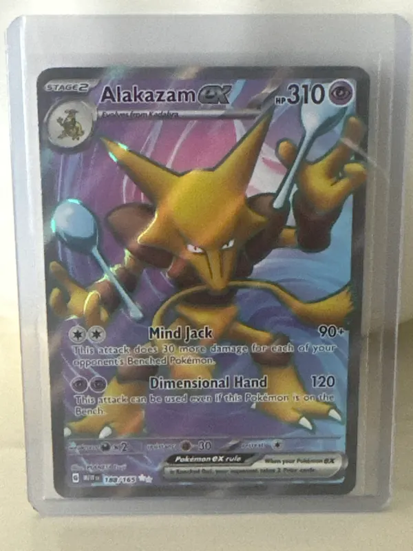 Alakazam ex · 188/165 · SV: Scarlet & Violet 151
