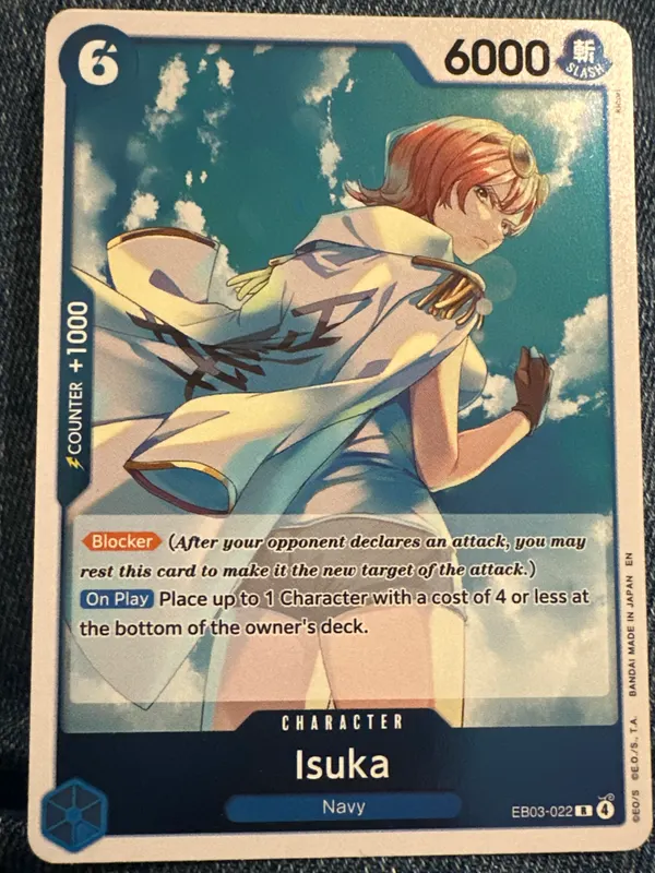 Isuka · EB03-022 · Extra Booster: One Piece Heroines Edition