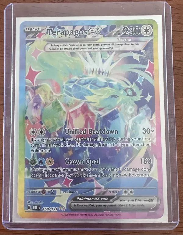 Terapagos ex · 169/131 · SV: Prismatic Evolutions