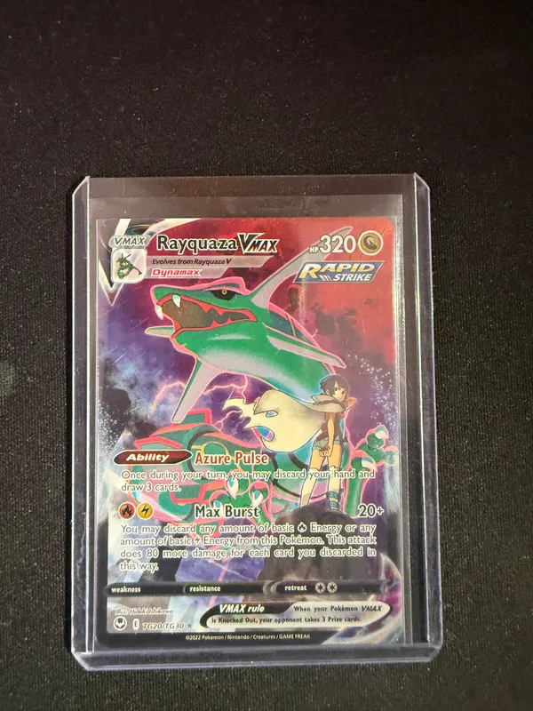 Rayquaza VMAX · TG20/TG30 · SWSH12: Silver Tempest Trainer Gallery