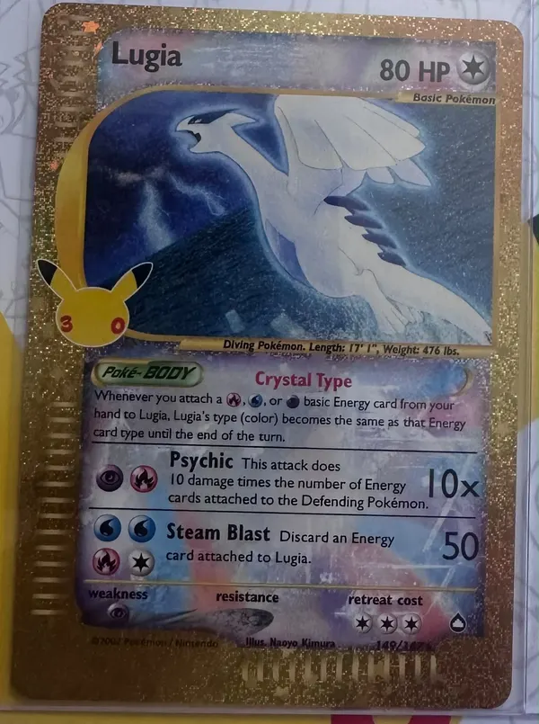 Lugia · 149/147 · ME: 30th Celebration Classic Collection