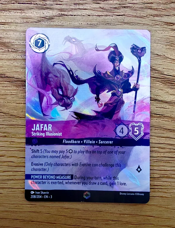 Jafar - Striking Illusionist (Enchanted) · 208/204 · Into the Inklands