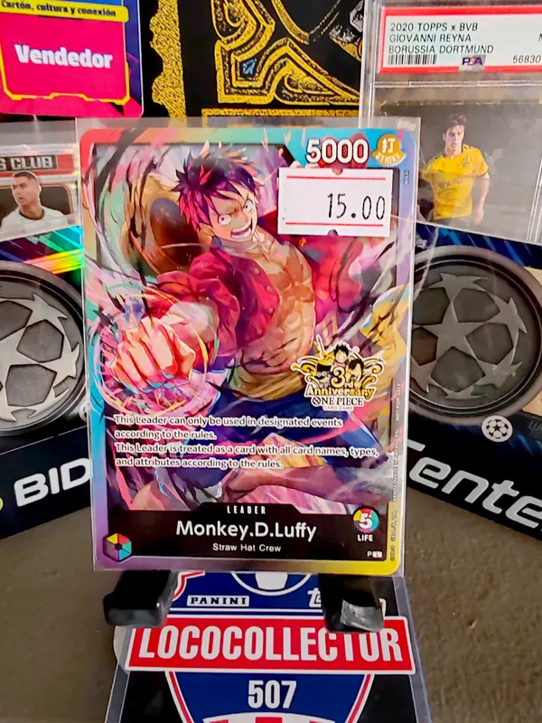 Monkey.D.Luffy (Release Event Leader) · P · One Piece Promotion Cards