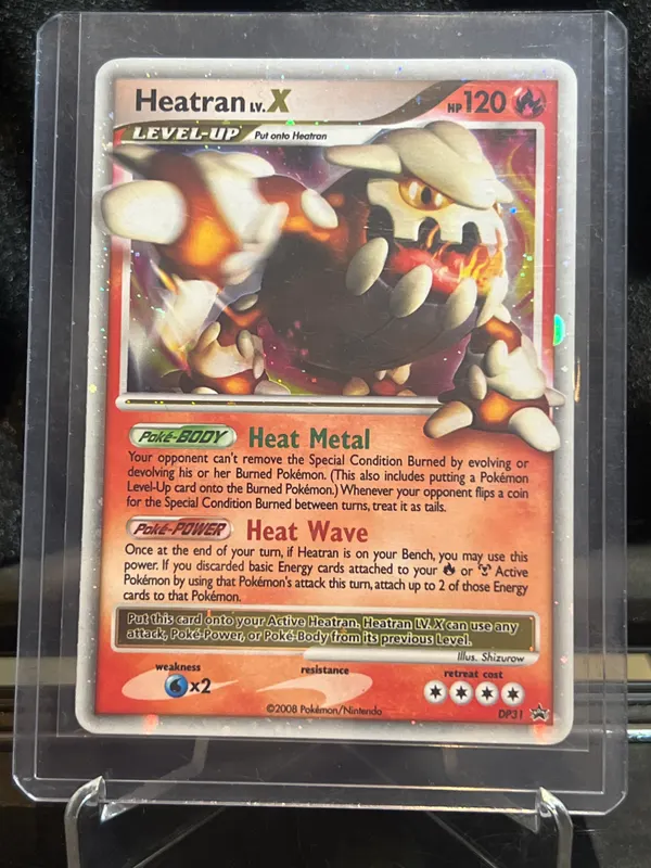 Heatran LV.X · DP31 · Diamond and Pearl Promos