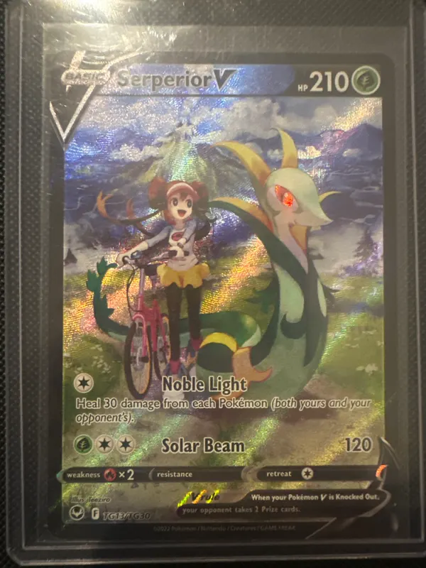 Serperior V · TG13/TG30 · SWSH12: Silver Tempest Trainer Gallery