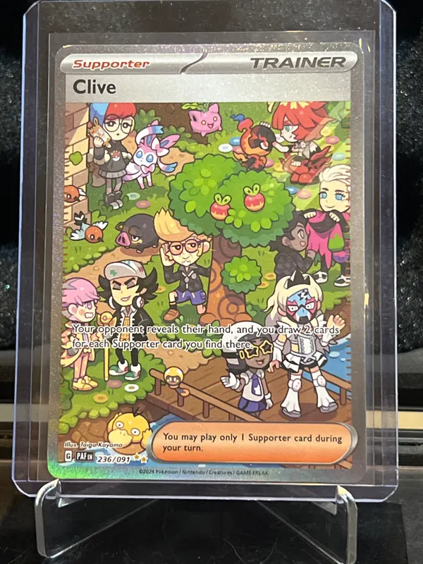 Clive · 236/091 · SV: Paldean Fates