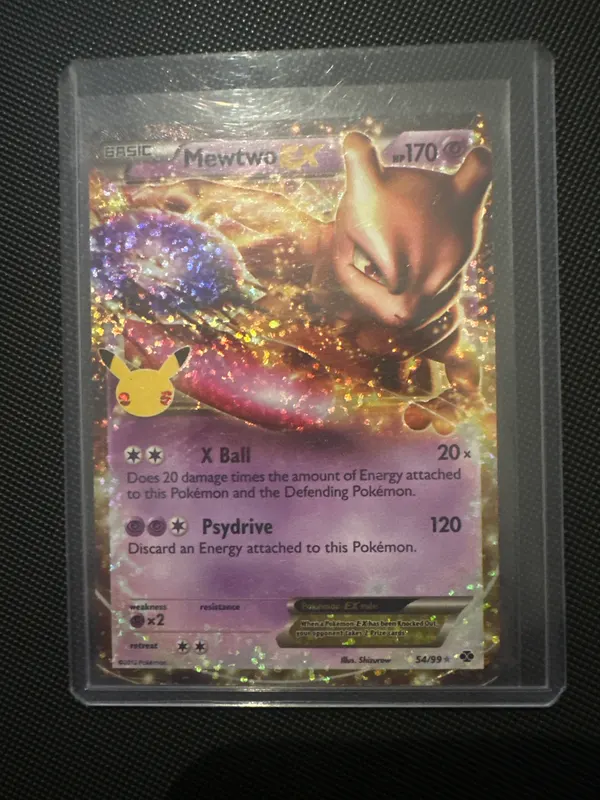 Mewtwo EX · 54/99 · Celebrations: Classic Collection