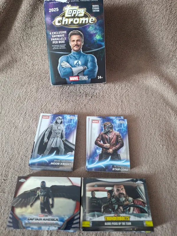 Topps Chrome Marvel 2025